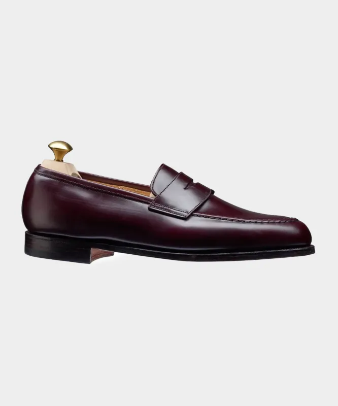 Crockett & Jones Boston Loafer Burgundy sold by Todd Snyder