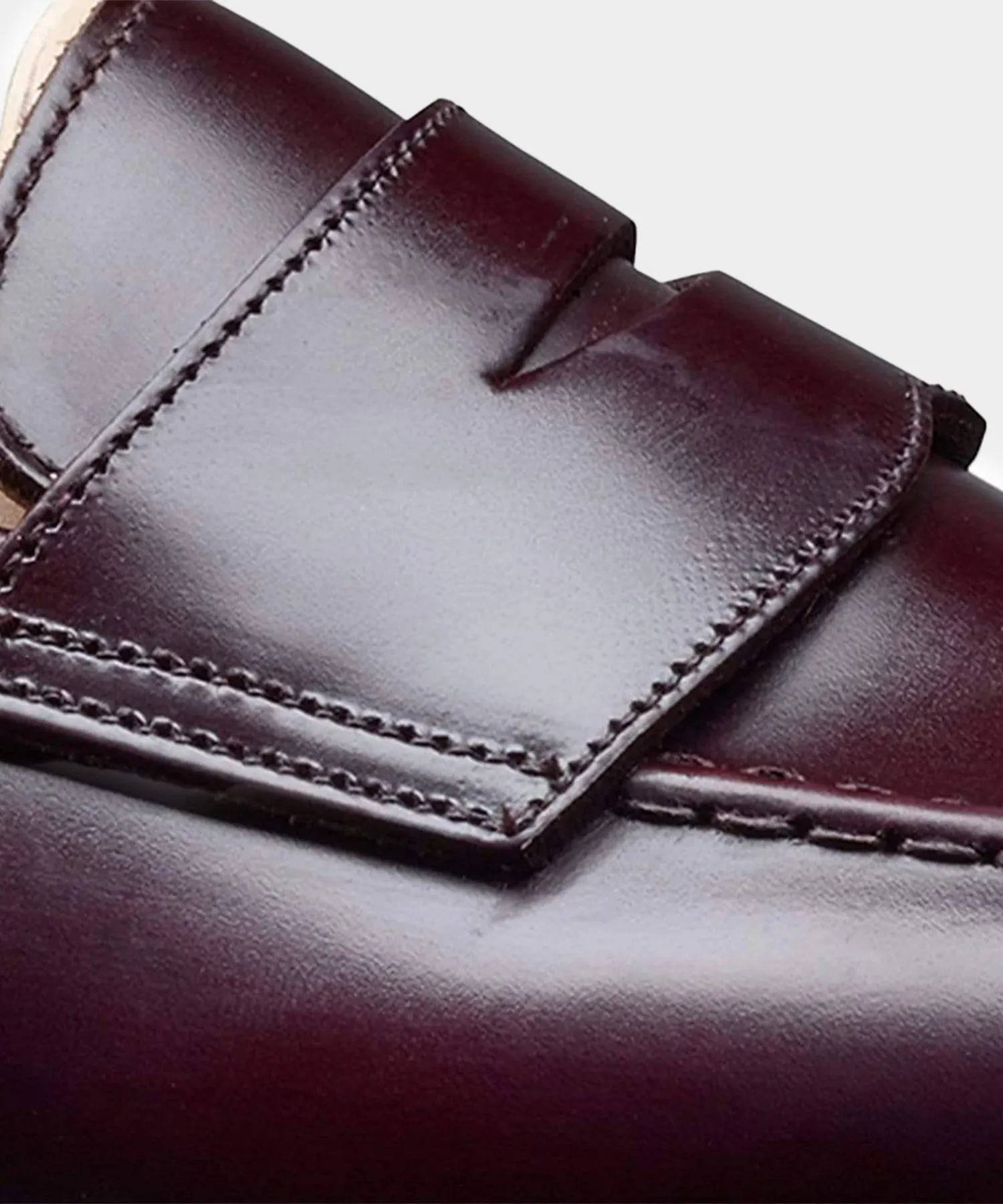 Crockett & Jones Boston Loafer Burgundy sold by Todd Snyder product image thumbnail 5