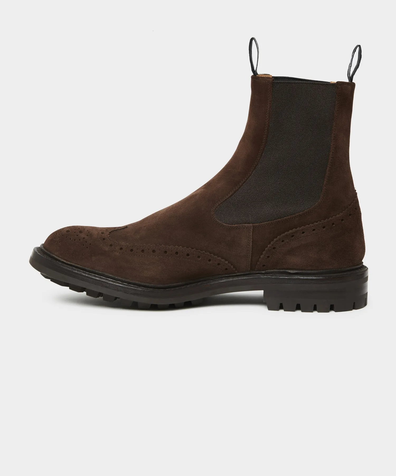 Todd Snyder x Tricker's Henry Wing Cap Chelsea Suede Boot sold by Todd Snyder product image thumbnail 2