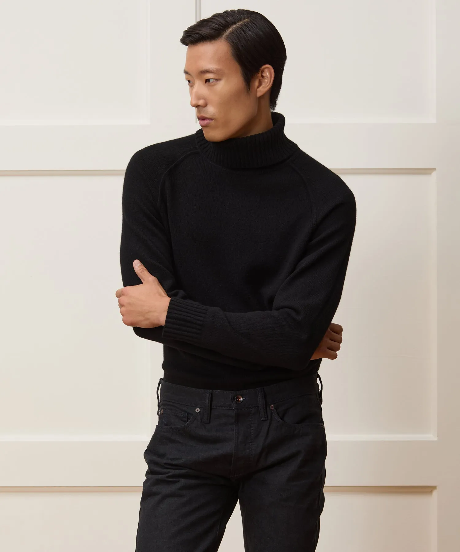 Nomad Cashmere Turtleneck sold by Todd Snyder product image thumbnail 2