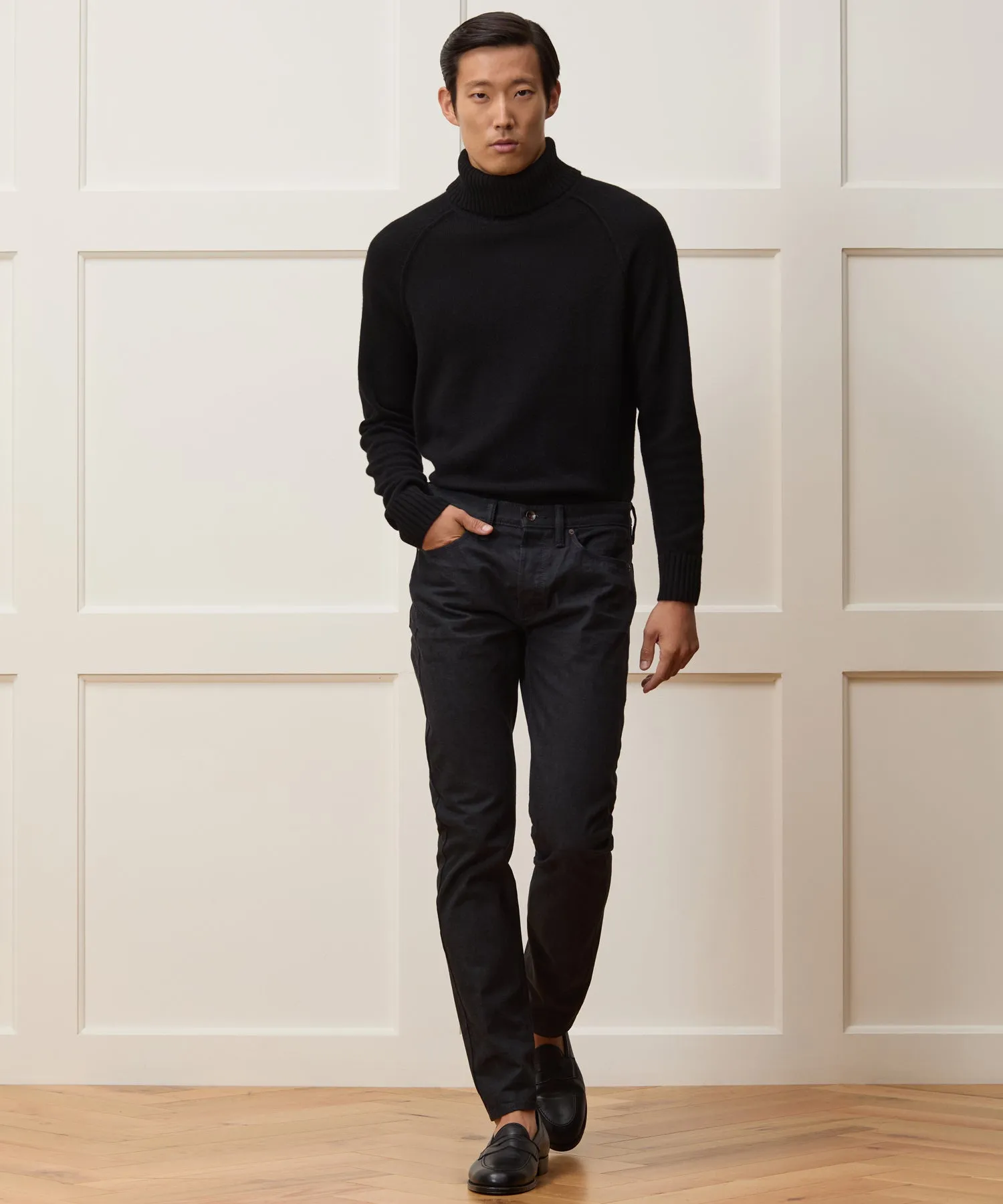 Nomad Cashmere Turtleneck sold by Todd Snyder product image thumbnail 3