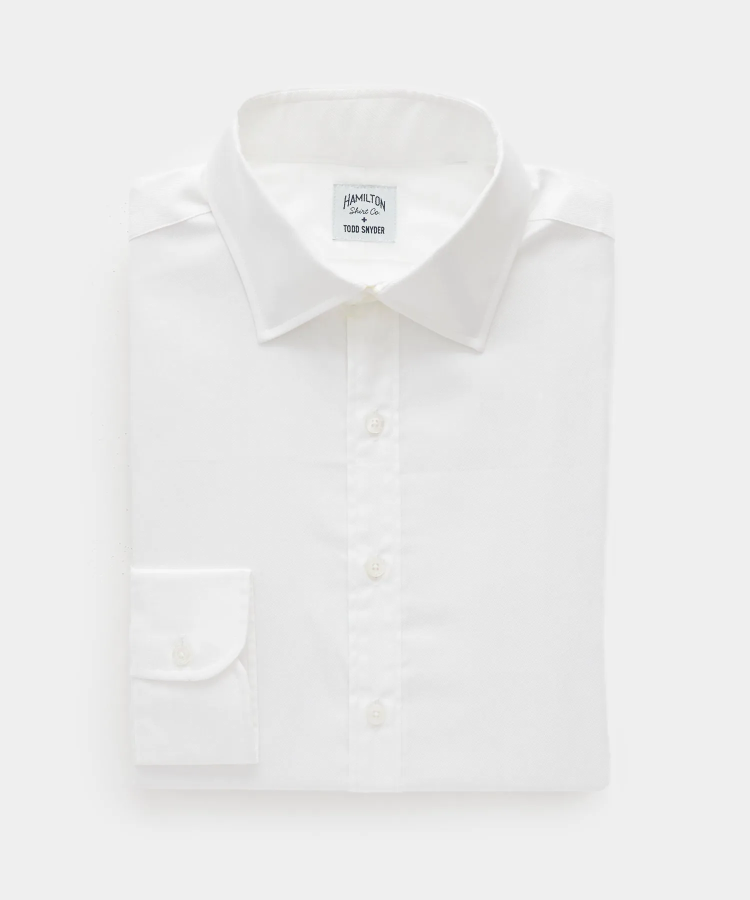 Hamilton + Todd Snyder Cotton Oxford Spread Collar Dress Shirt sold by Todd Snyder