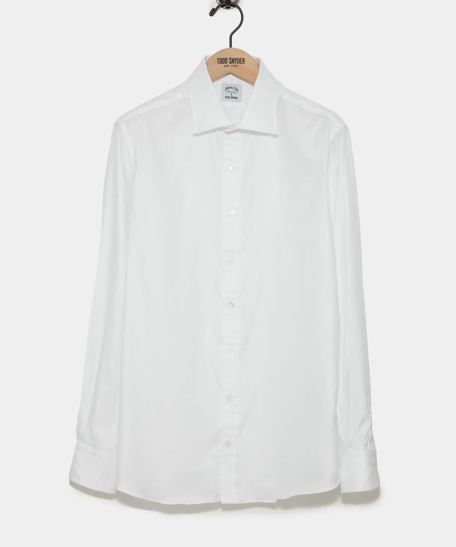 Hamilton + Todd Snyder Cotton Oxford Spread Collar Dress Shirt sold by Todd Snyder product image thumbnail 2