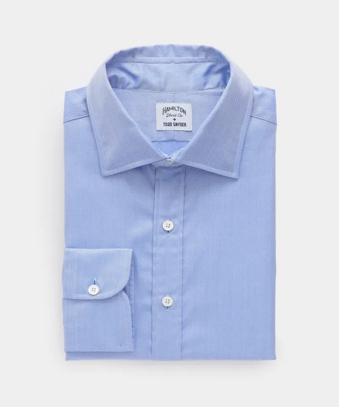 Hamilton + Todd Snyder Cotton Oxford Spread Collar Dress Shirt sold by Todd Snyder