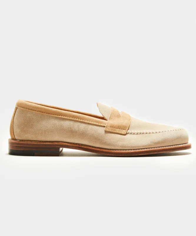 Todd Snyder x Alden Two-Tone Penny Loafer sold by Todd Snyder