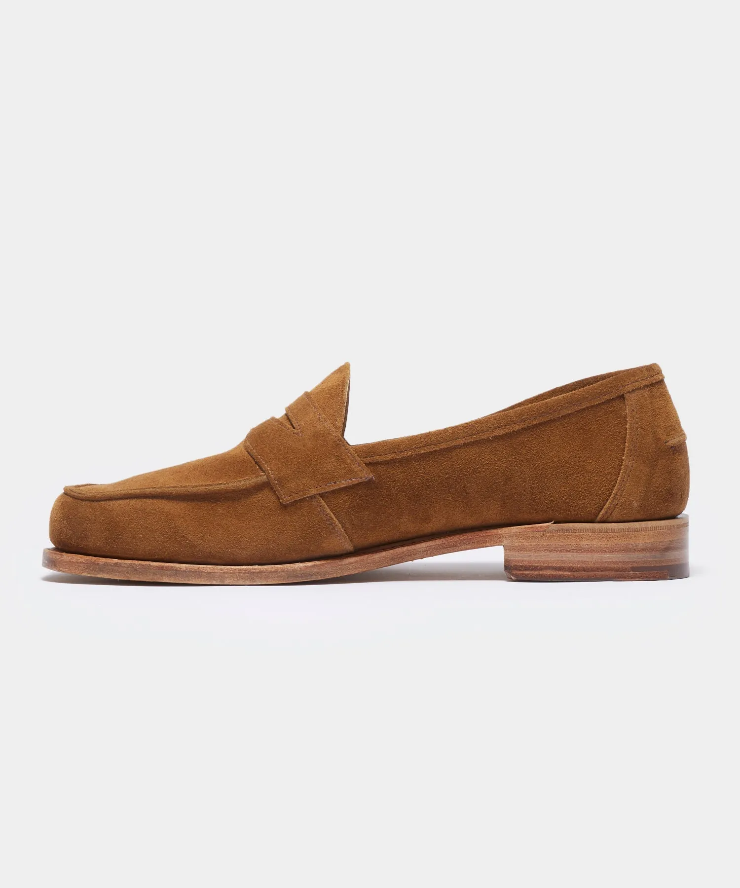 Todd Snyder x Sanders Suede Edwin Loafer sold by Todd Snyder product image thumbnail 3
