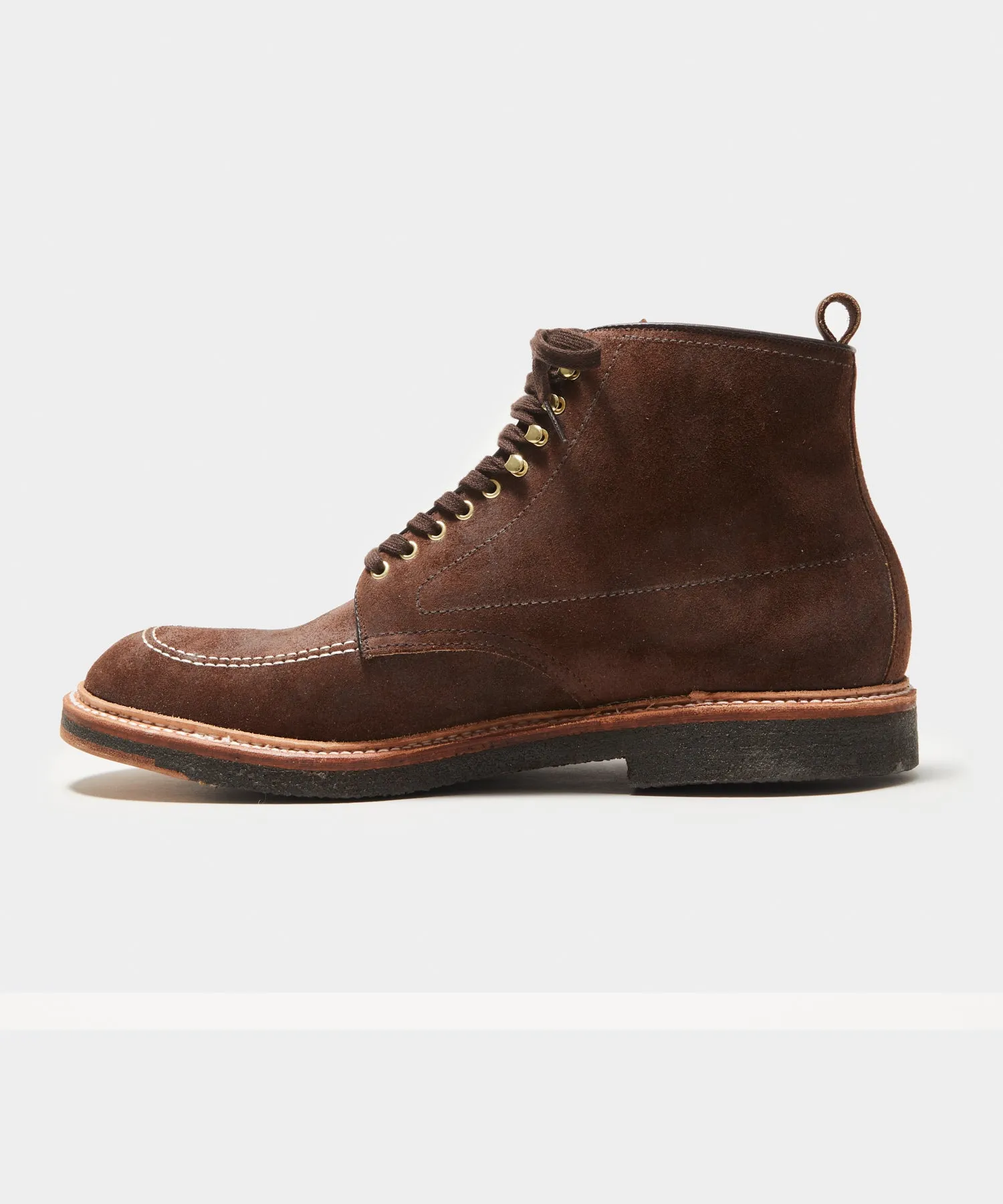 Todd Snyder x Alden Indy Reverse Chamois Leather Boot sold by Todd Snyder product image thumbnail 2