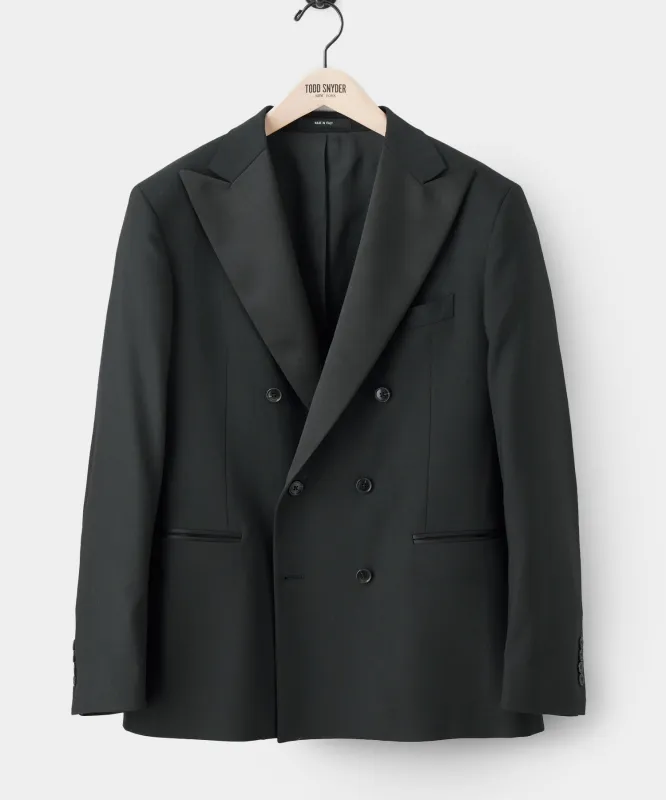 Italian Wool Double-Breasted Tuxedo Jacket sold by Todd Snyder