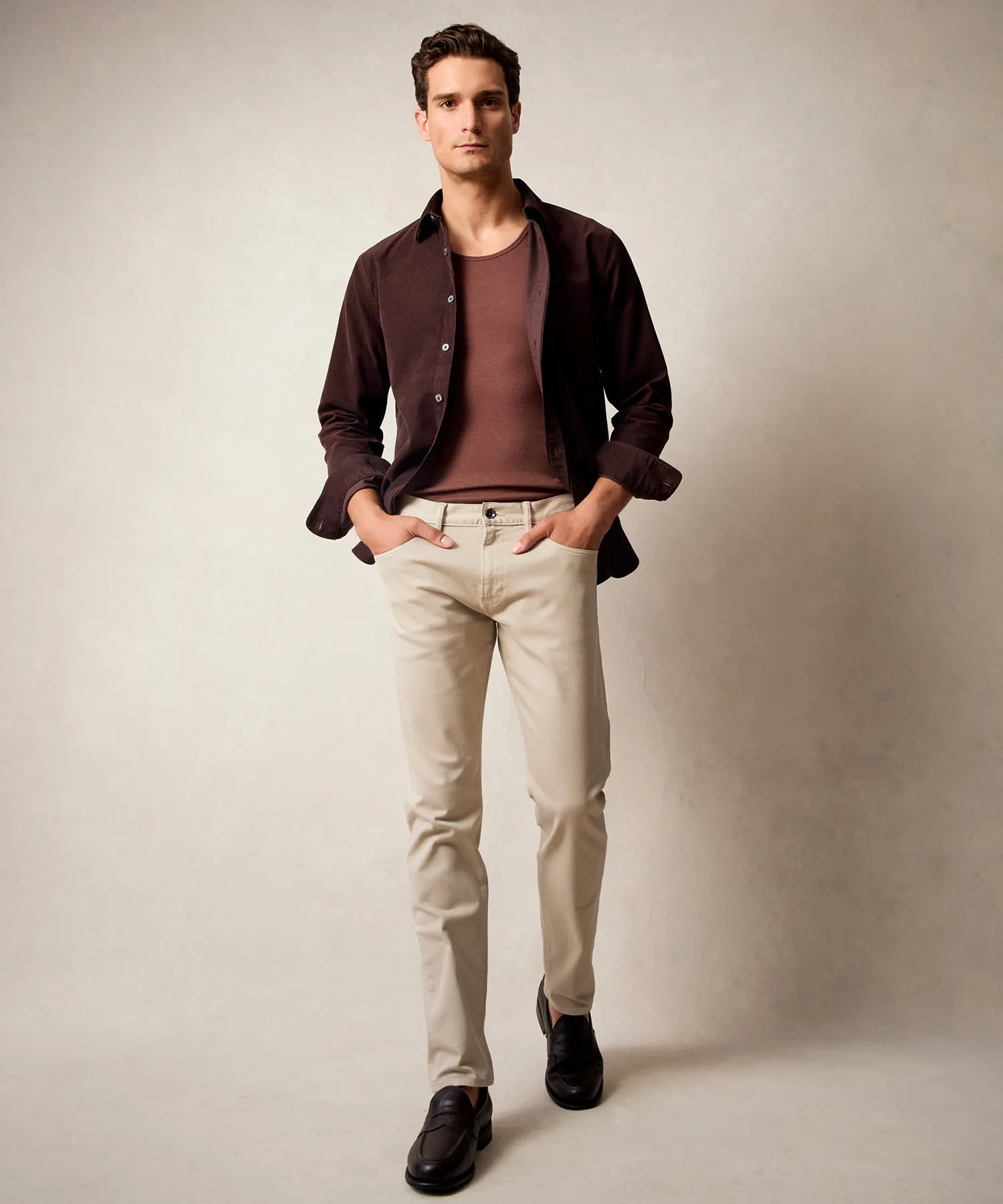 Slim Fit 5-Pocket Chino sold by Todd Snyder product image thumbnail 2