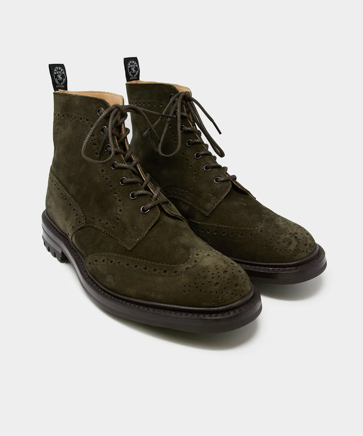 Todd Snyder x Tricker's Suede Stow Boot sold by Todd Snyder product image thumbnail 4
