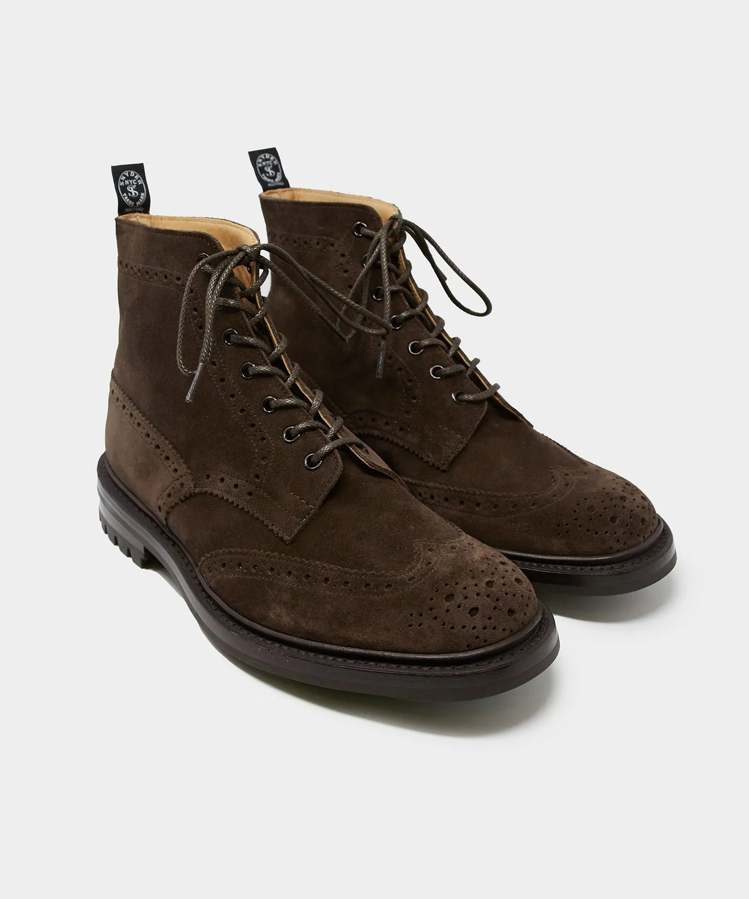 Todd Snyder x Tricker's Suede Stow Boot sold by Todd Snyder product image thumbnail 4