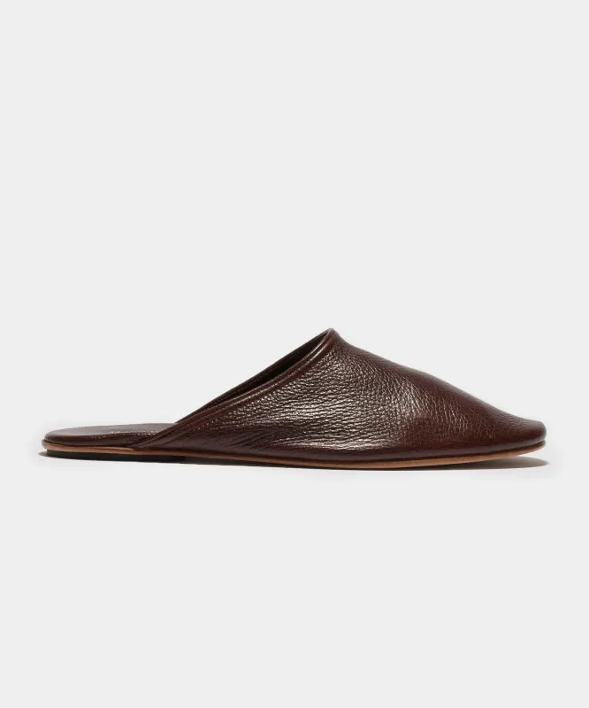 Todd Snyder x Armando Cabral Quebo Zip Pouch Slipper sold by Todd Snyder