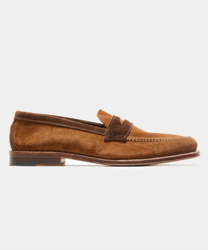Todd Snyder x Alden Two-Tone Penny Loafer sold by Todd Snyder