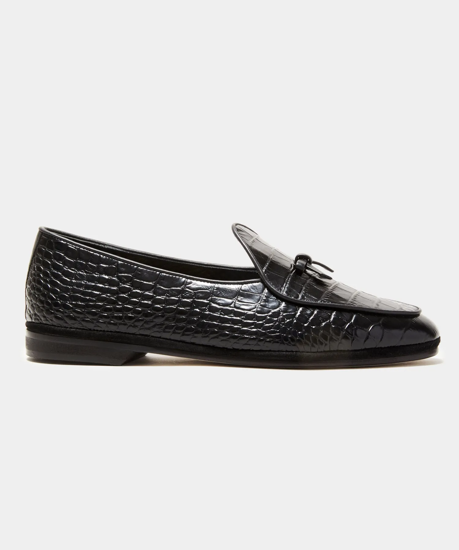 Todd Snyder x Rubinacci Croc Marphy Loafer sold by Todd Snyder