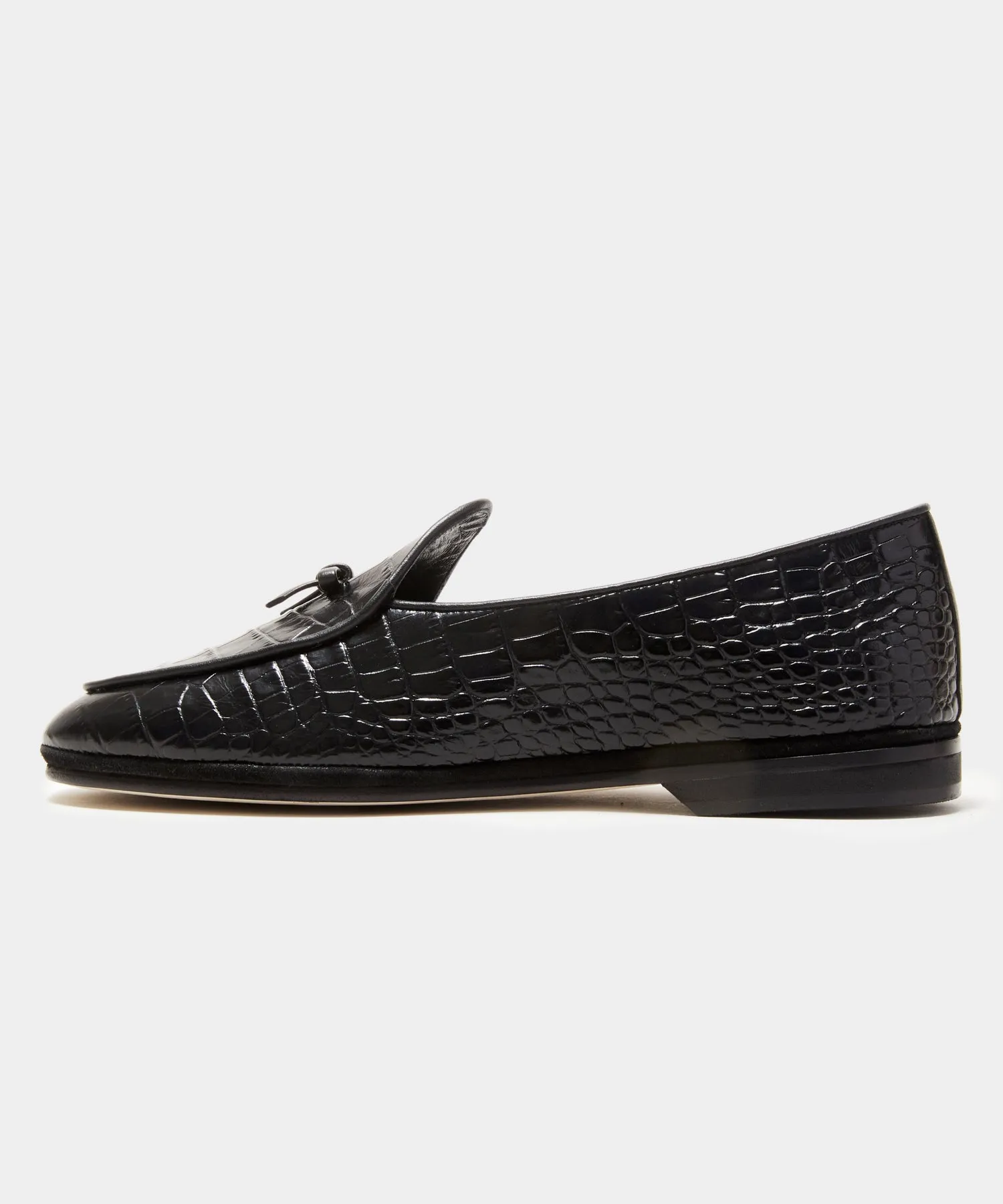 Todd Snyder x Rubinacci Croc Marphy Loafer sold by Todd Snyder product image thumbnail 3