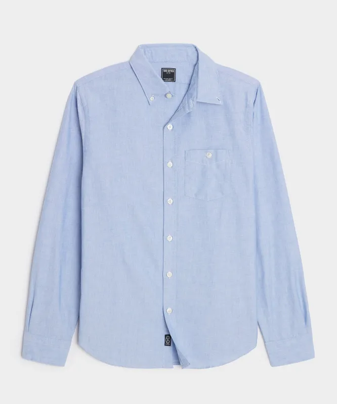 Japanese Selvedge Oxford Button-Down Collar Shirt made by Todd Snyder