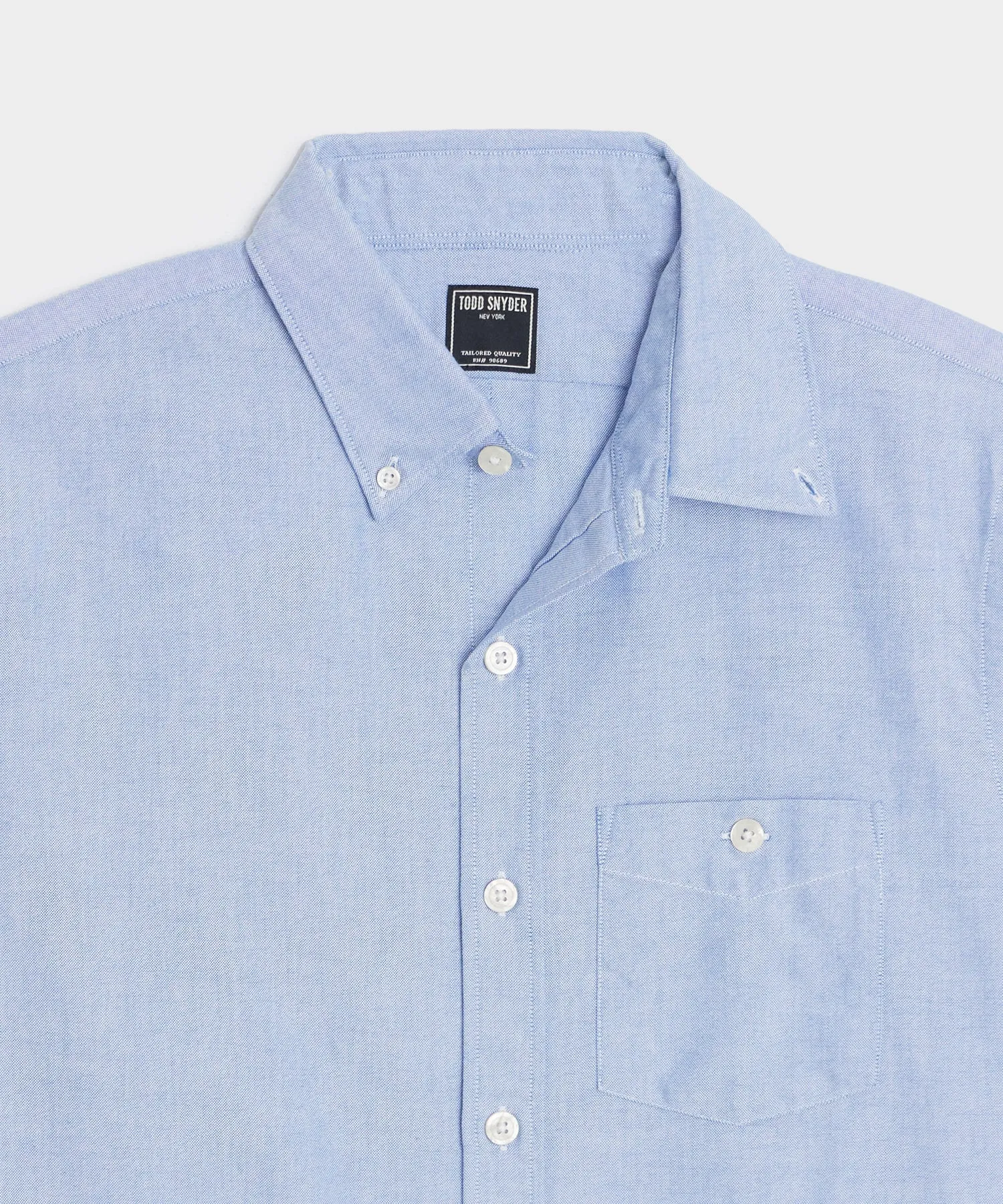 Japanese Selvedge Oxford Button-Down Collar Shirt sold by Todd Snyder product image thumbnail 2