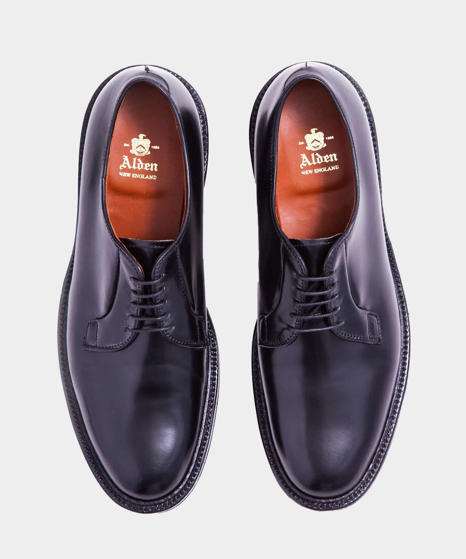 Alden Cordovan Plain Toe Blucher sold by Todd Snyder product image thumbnail 2