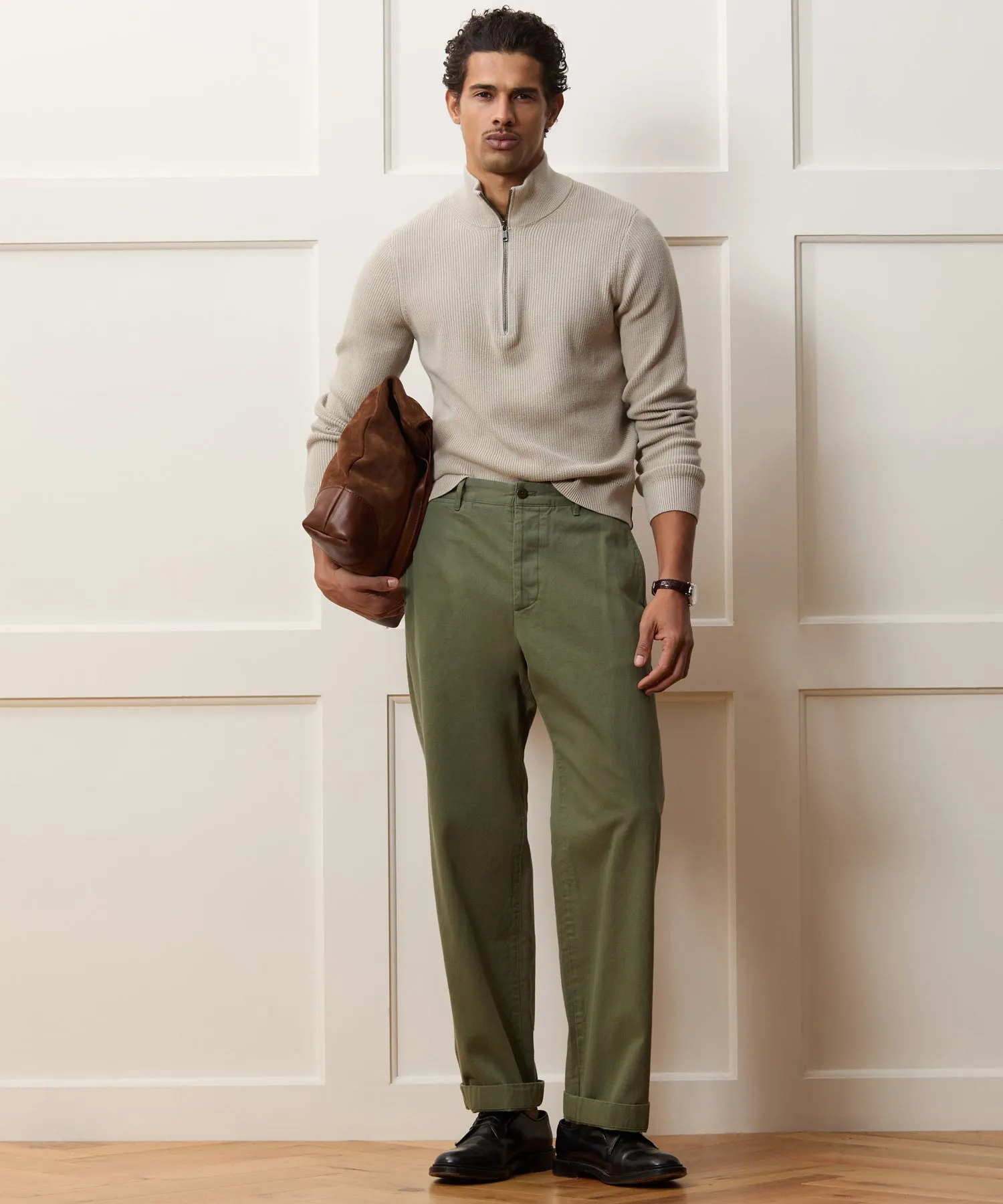 Beechwood Quarter-Zip Sweater sold by Todd Snyder product image thumbnail 3