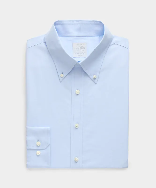Cotton Twill Button-Down Dress Shirt sold by Todd Snyder