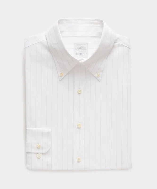 Cotton Twill Button-Down Dress Shirt sold by Todd Snyder