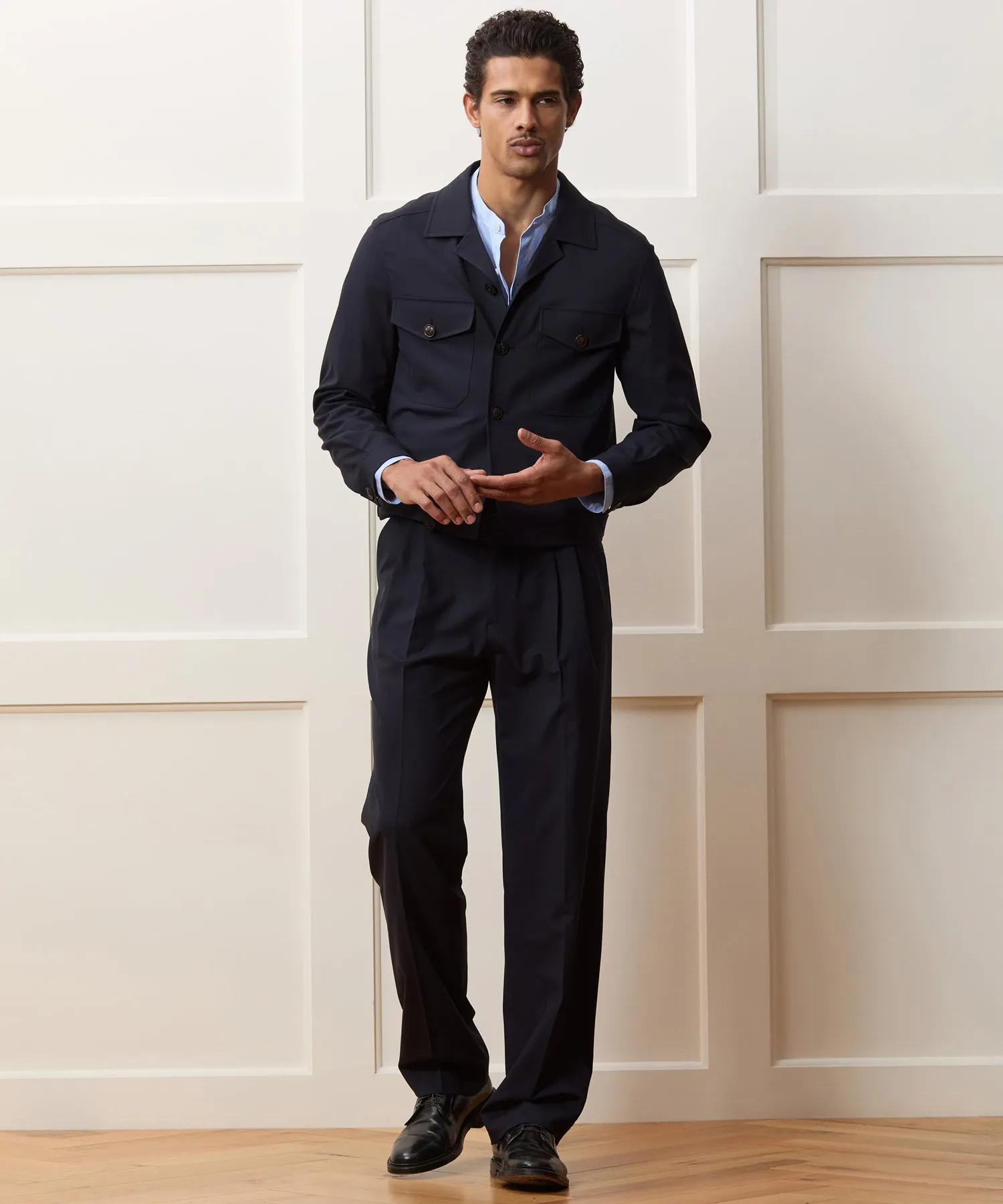 Tropical Wool Eisenhower Jacket sold by Todd Snyder product image thumbnail 3