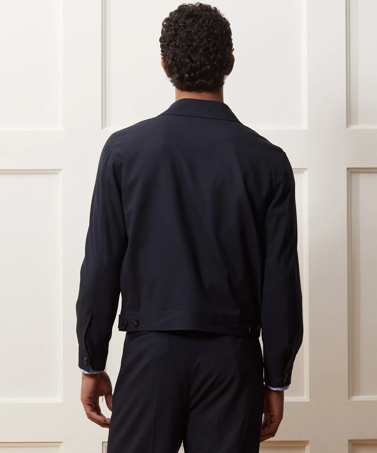 Tropical Wool Eisenhower Jacket sold by Todd Snyder product image thumbnail 5