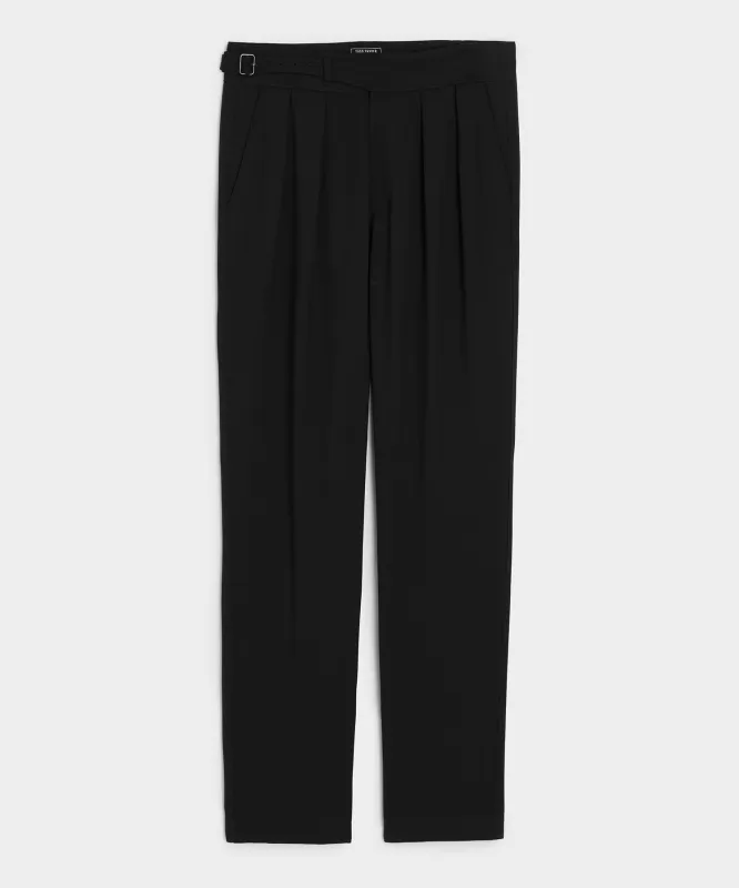 Italian Gabardine Single Belt Gurkha Trouser sold by Todd Snyder