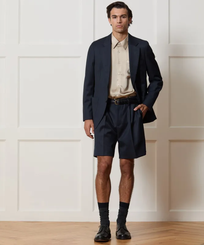 Italian Cavalry Twill Madison Short Suit sold by Todd Snyder