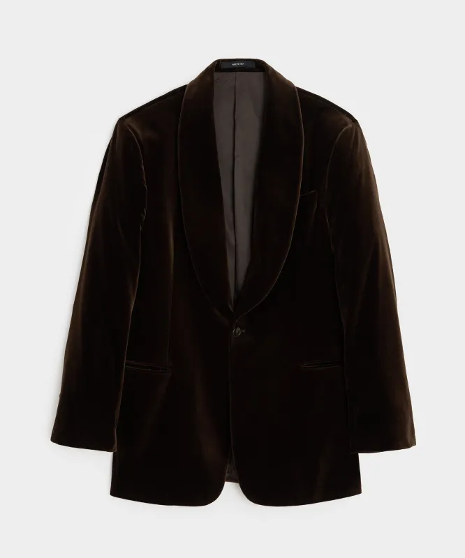 Italian Velvet Dinner Jacket sold by Todd Snyder