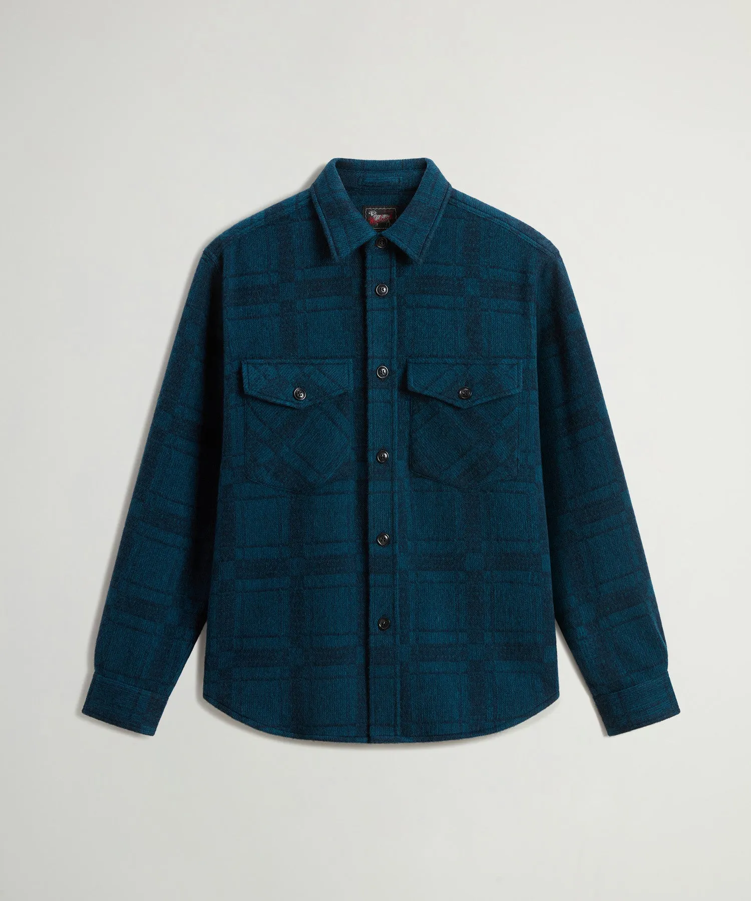 Todd Snyder x Woolrich Cashmere Plaid Overshirt sold by Todd Snyder