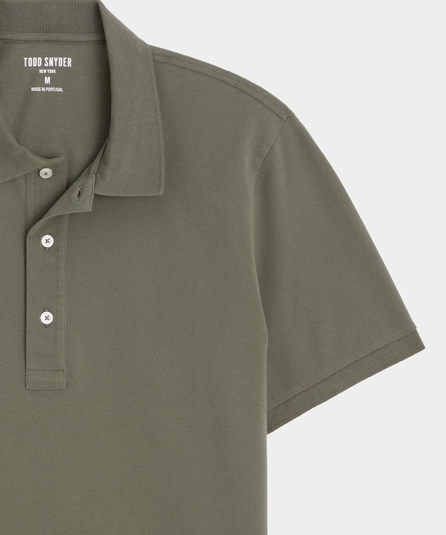 Cotton Pique Polo sold by Todd Snyder product image thumbnail 4