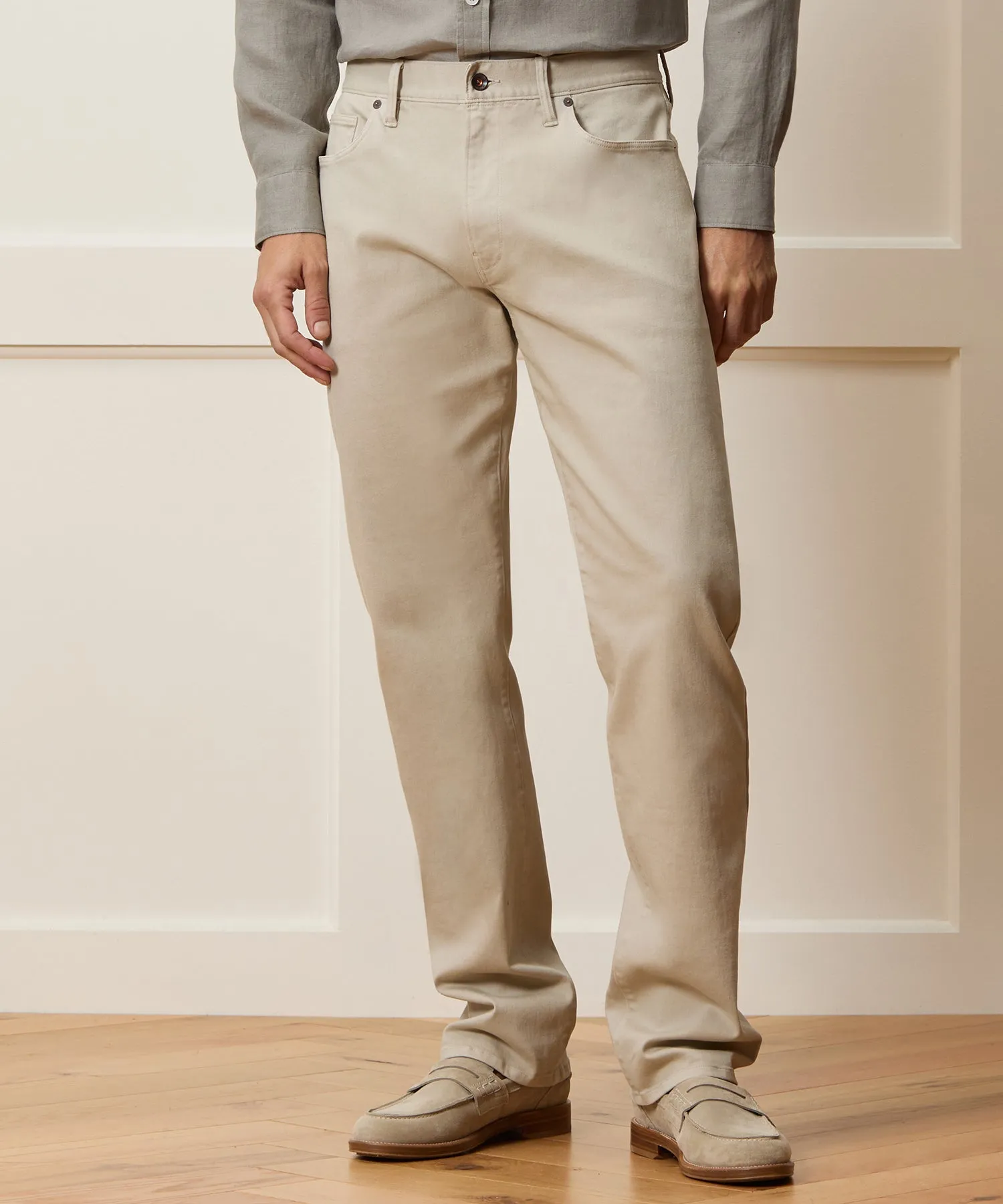 Straight Fit 5-Pocket Chino sold by Todd Snyder product image thumbnail 2