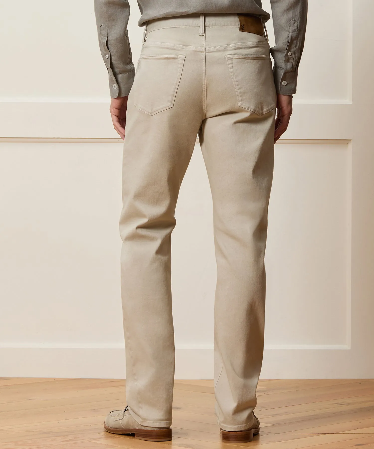 Straight Fit 5-Pocket Chino sold by Todd Snyder product image thumbnail 4