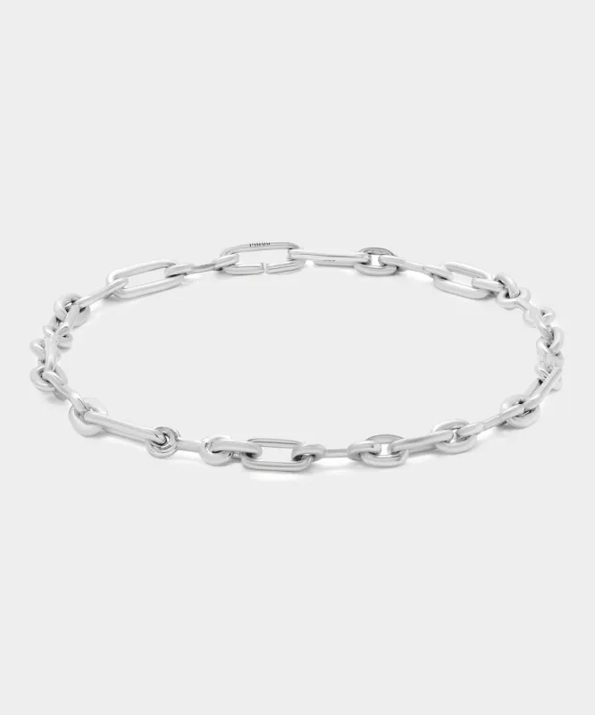 Maor Sterling Silver Pelham Small Link Bracelet sold by Todd Snyder