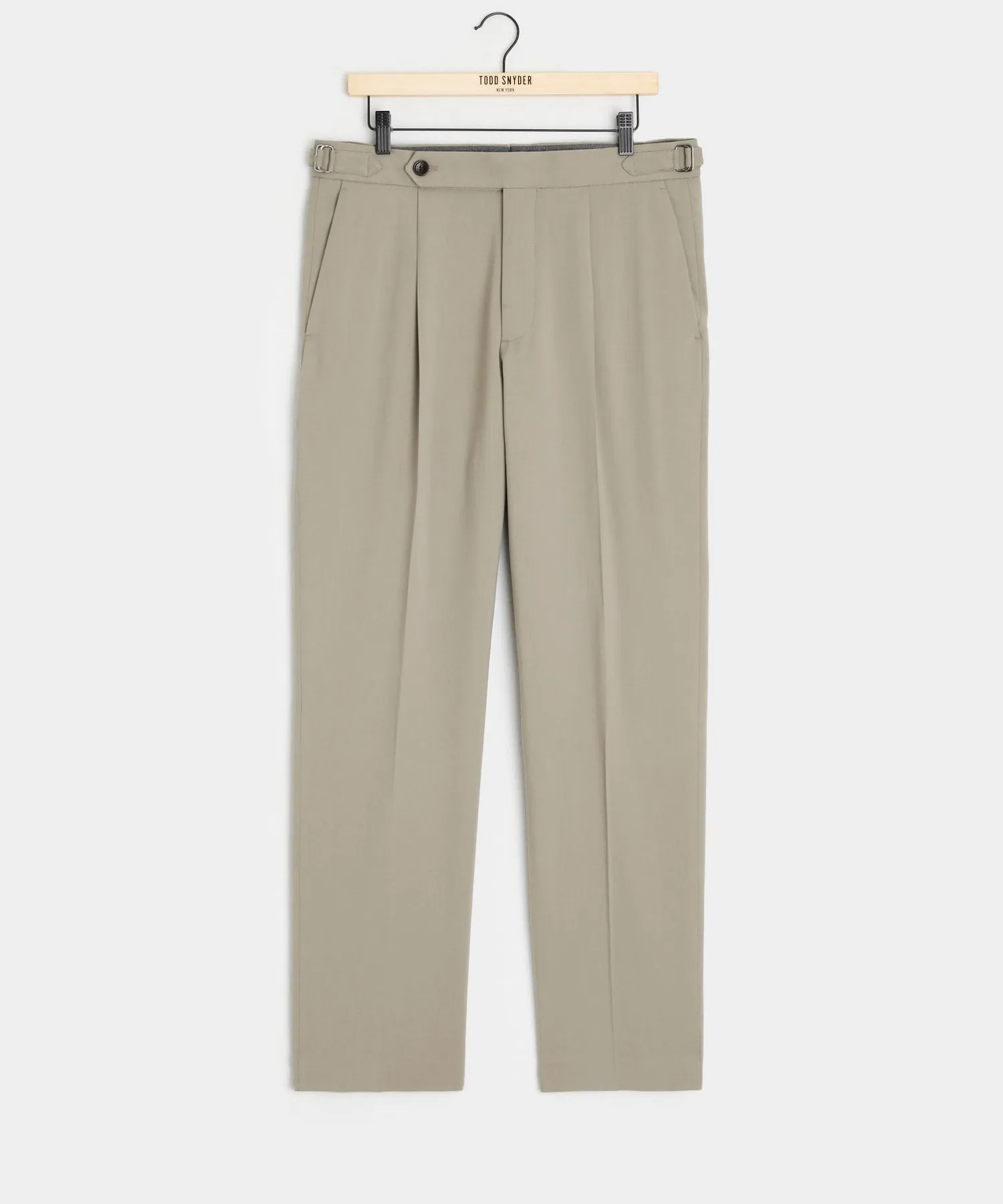 Italian Gabardine Side Tab Trouser sold by Todd Snyder
