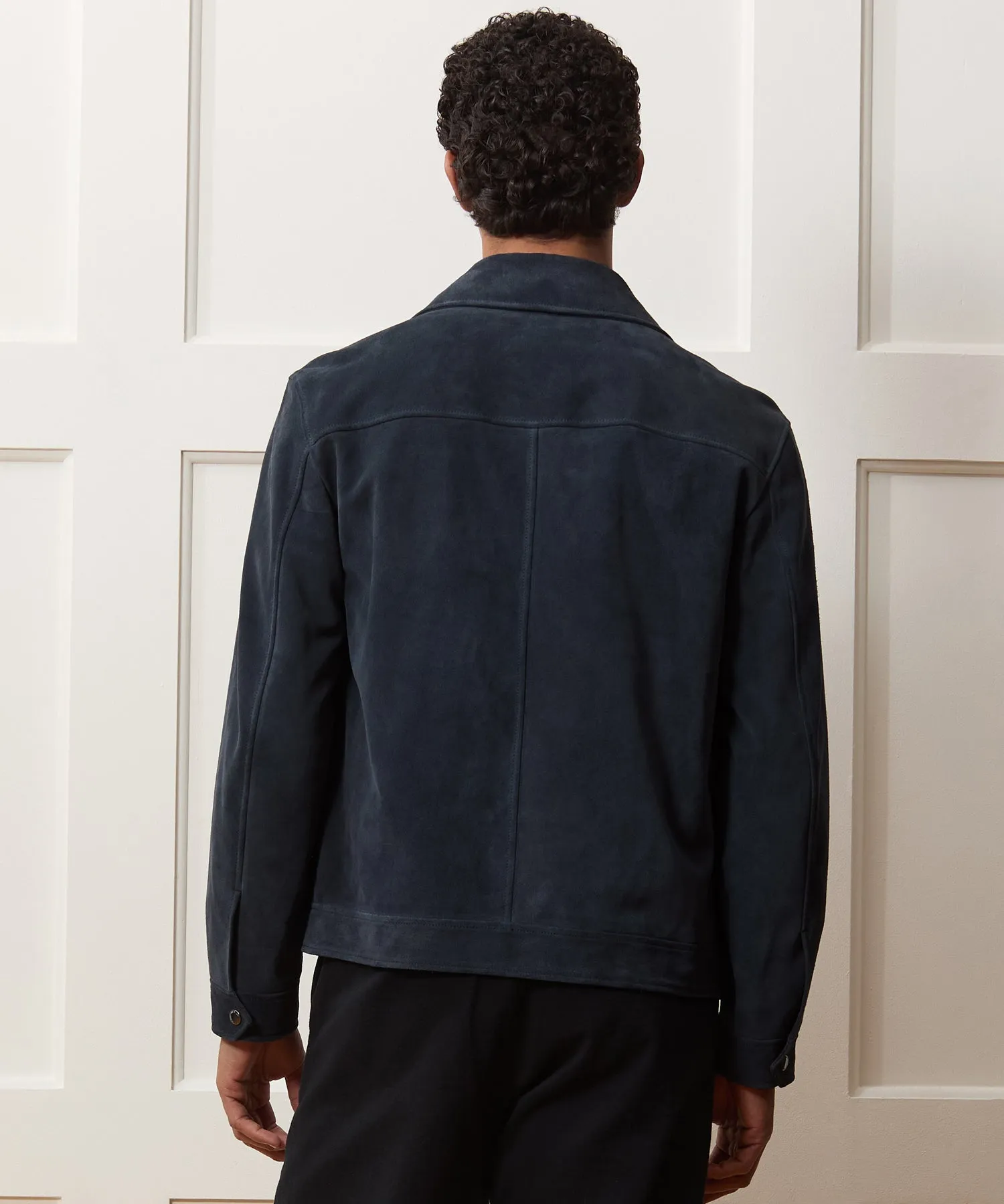 Italian Suede Grant Jacket sold by Todd Snyder product image thumbnail 4