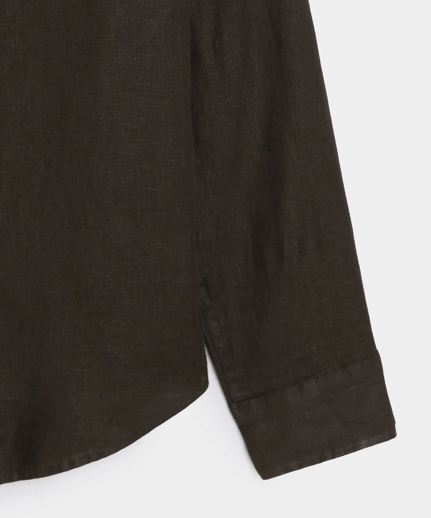 Slim Sea Soft Irish Linen Point Collar Shirt sold by Todd Snyder product image thumbnail 3