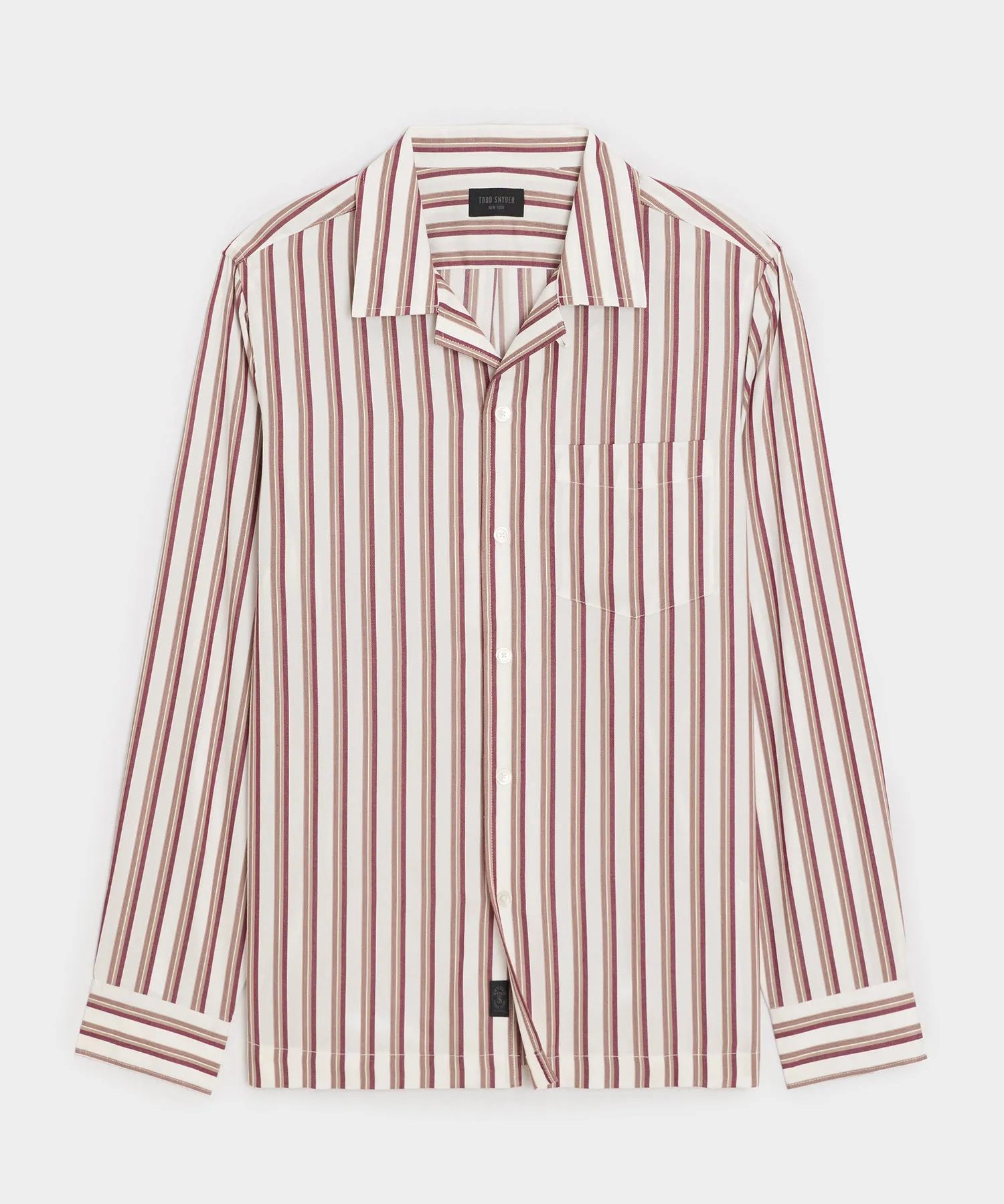 Striped Rayon Hollywood Shirt sold by Todd Snyder