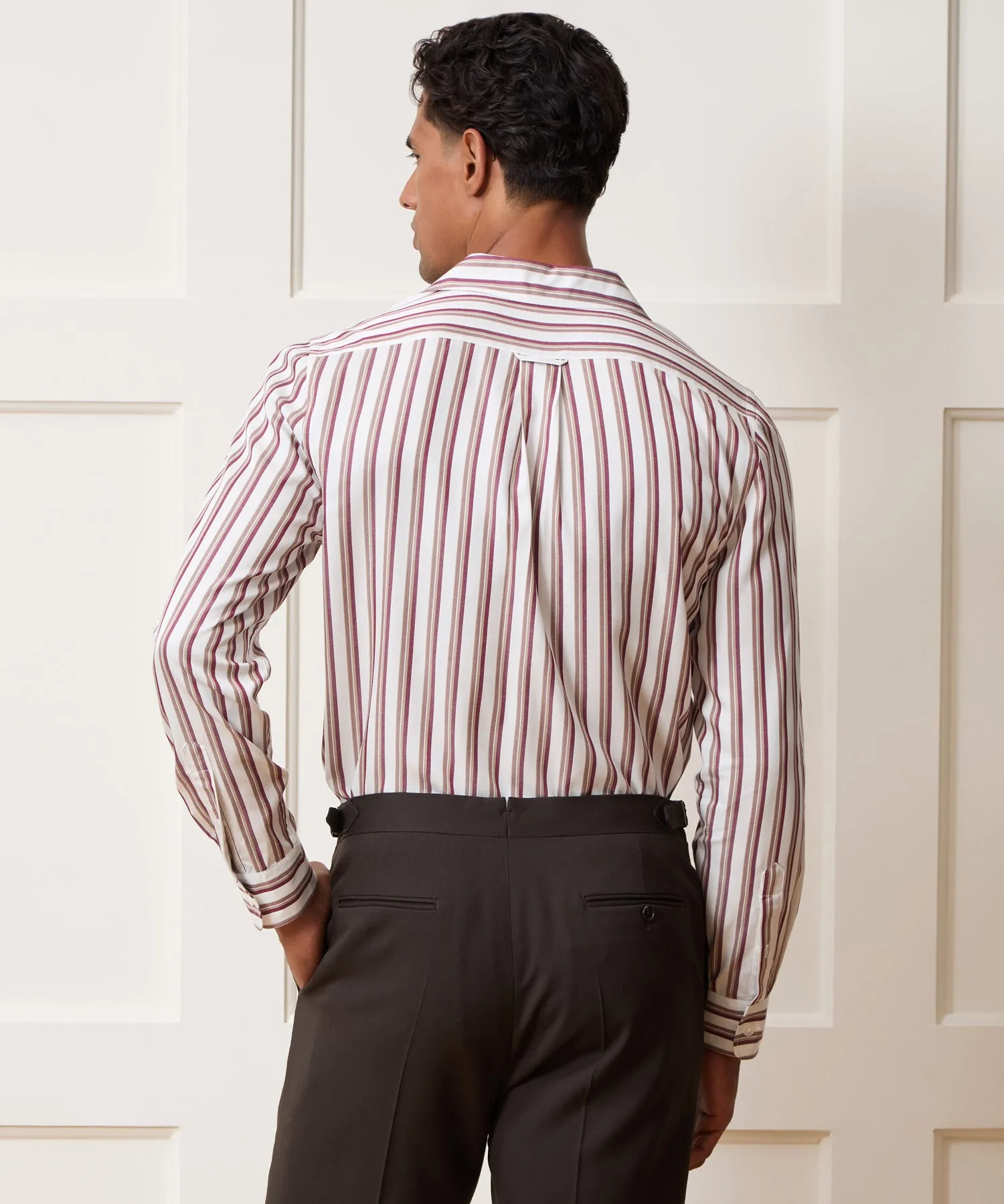 Striped Rayon Hollywood Shirt sold by Todd Snyder product image thumbnail 5