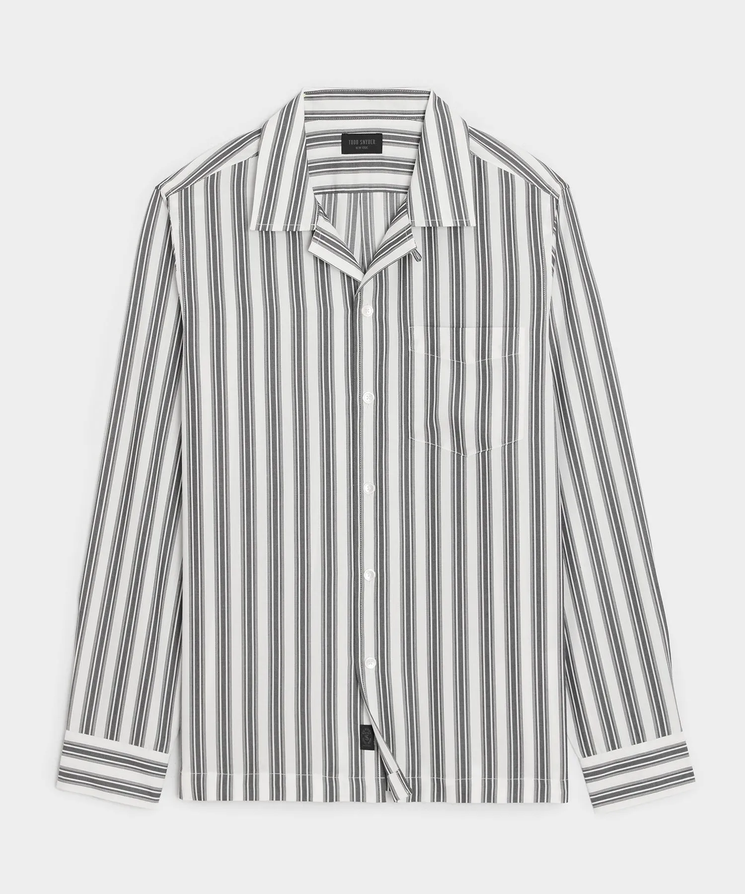 Striped Rayon Hollywood Shirt sold by Todd Snyder