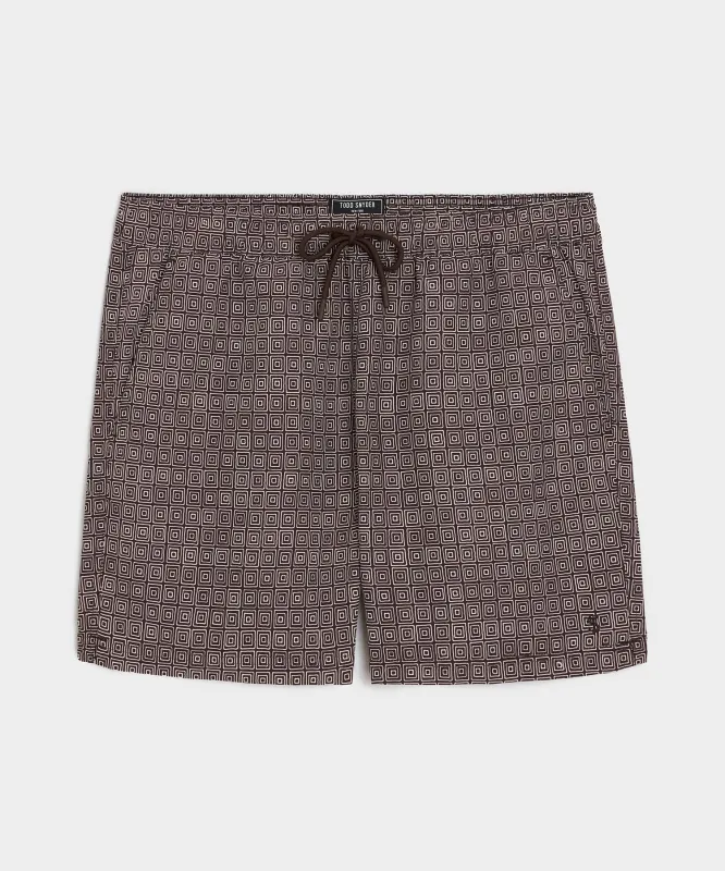 5" Montauk Swim Trunk made by Todd Snyder