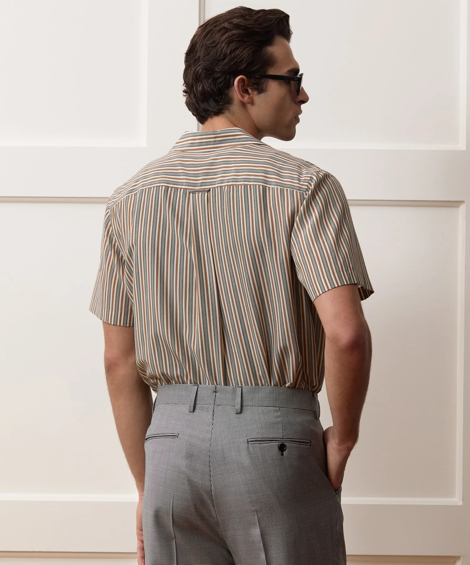 Silk-Cotton Capri Shirt sold by Todd Snyder product image thumbnail 5
