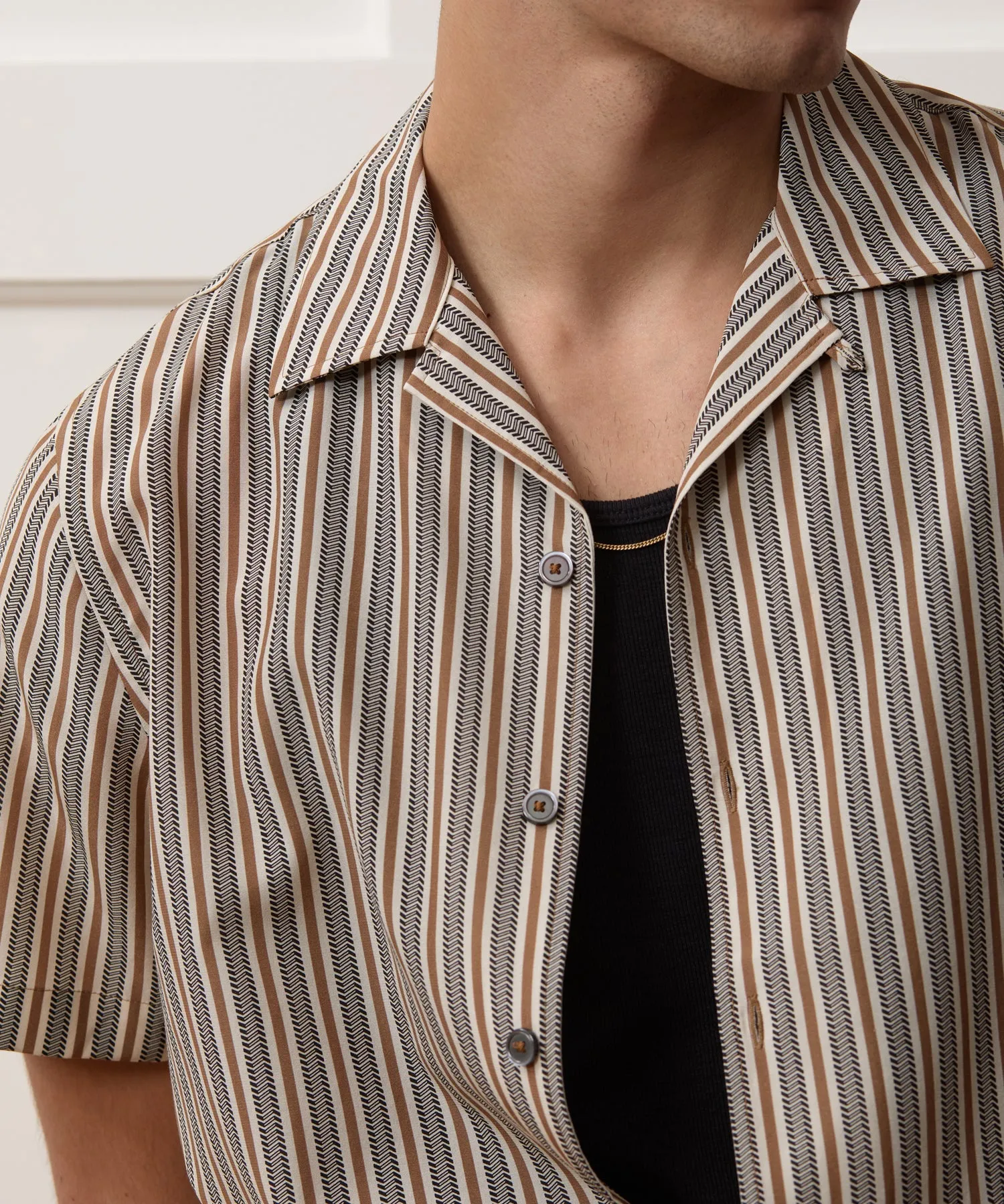 Silk-Cotton Capri Shirt sold by Todd Snyder product image thumbnail 4