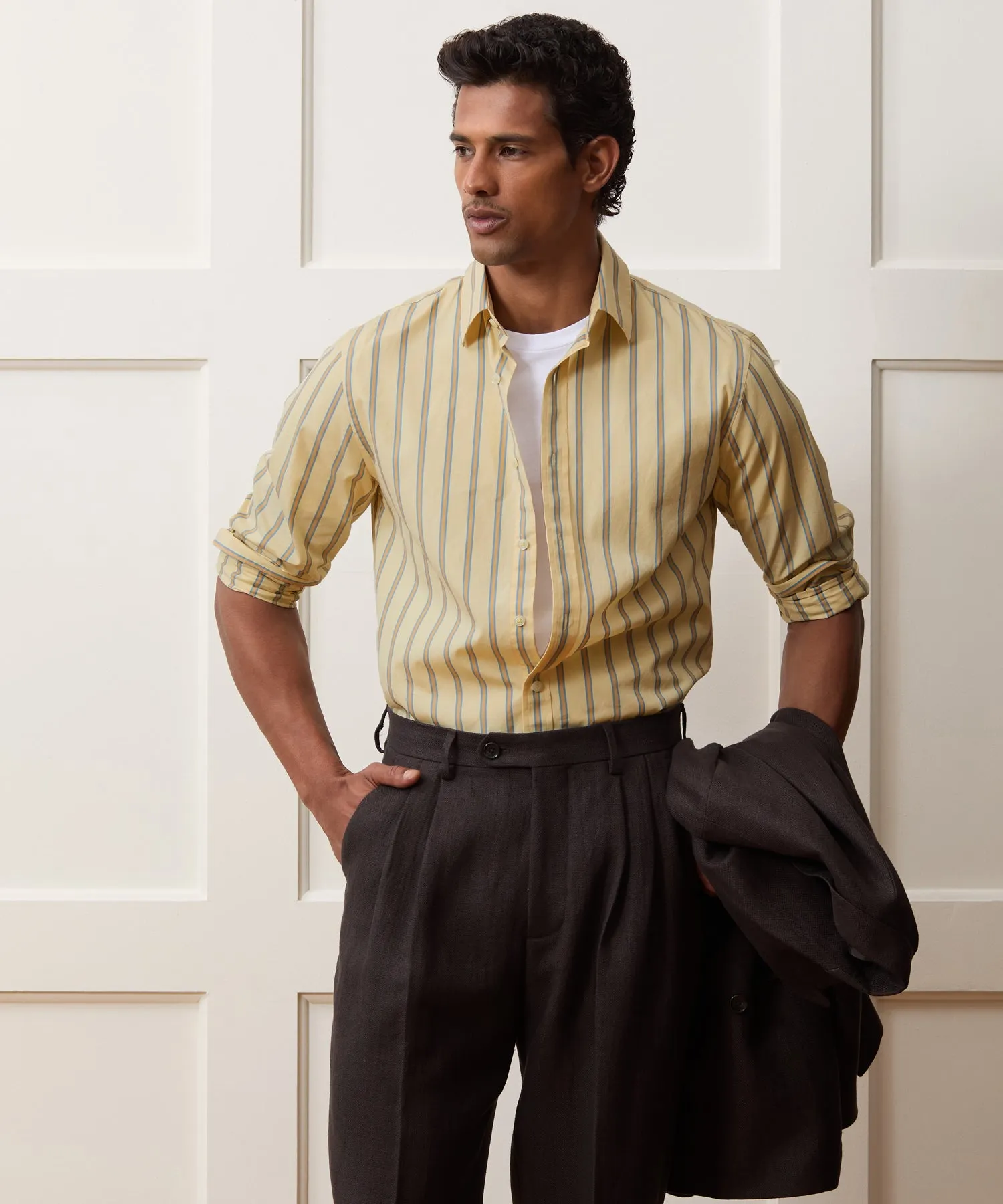 Poplin Sport Shirt sold by Todd Snyder product image thumbnail 2