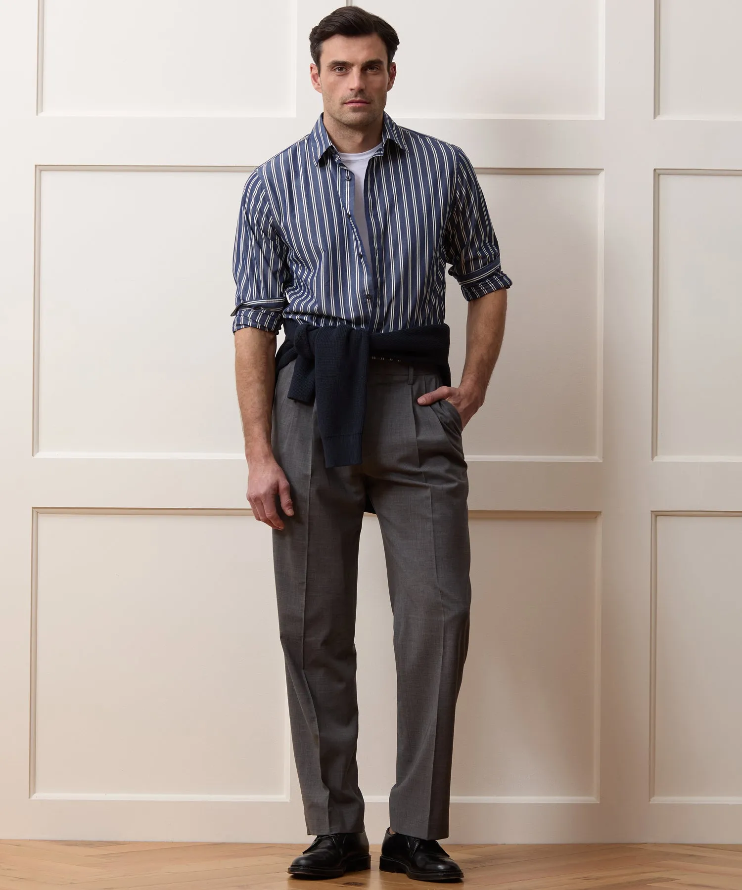 Poplin Sport Shirt sold by Todd Snyder product image thumbnail 3