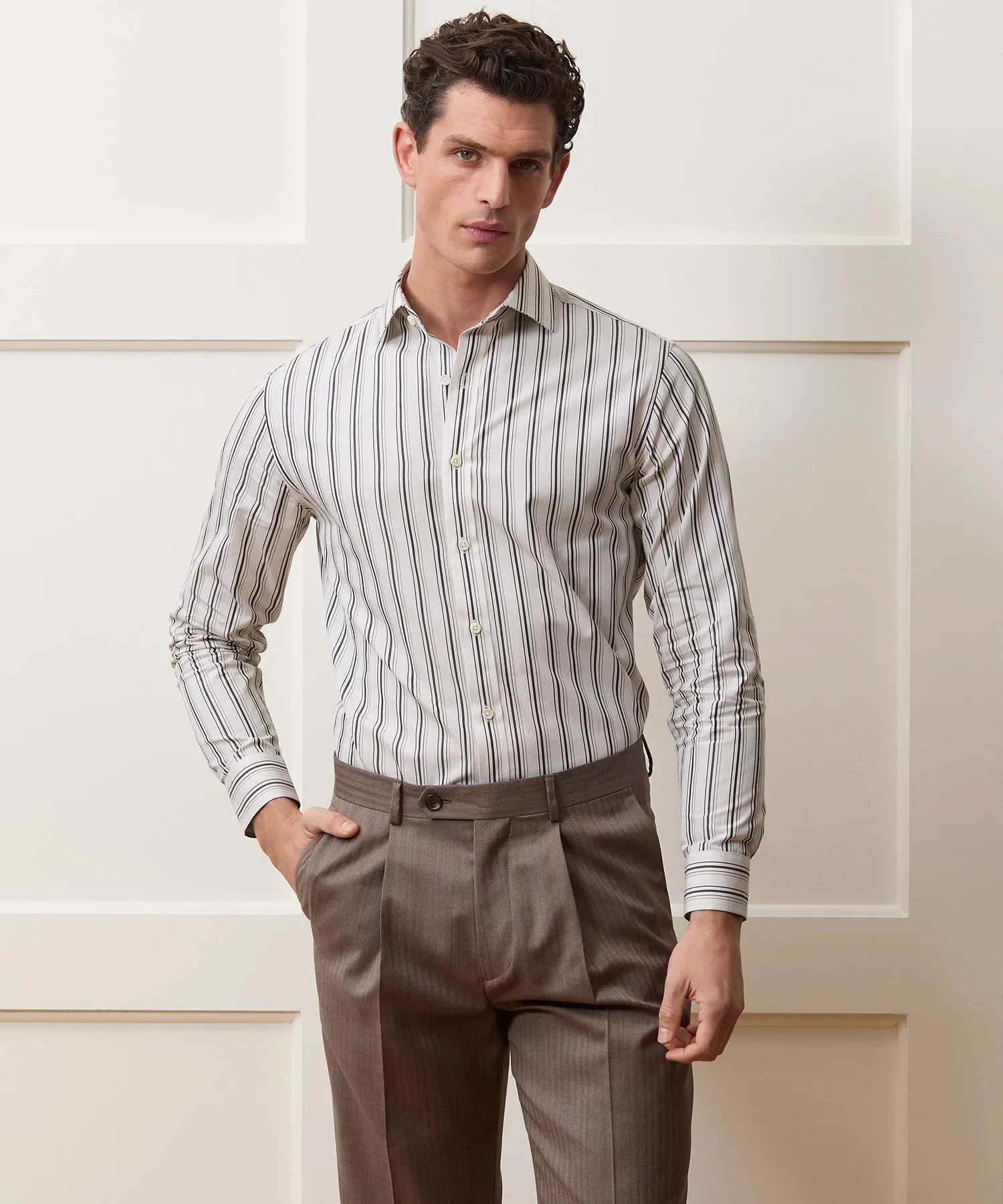 End-On-End Poplin Dress Shirt sold by Todd Snyder product image thumbnail 2