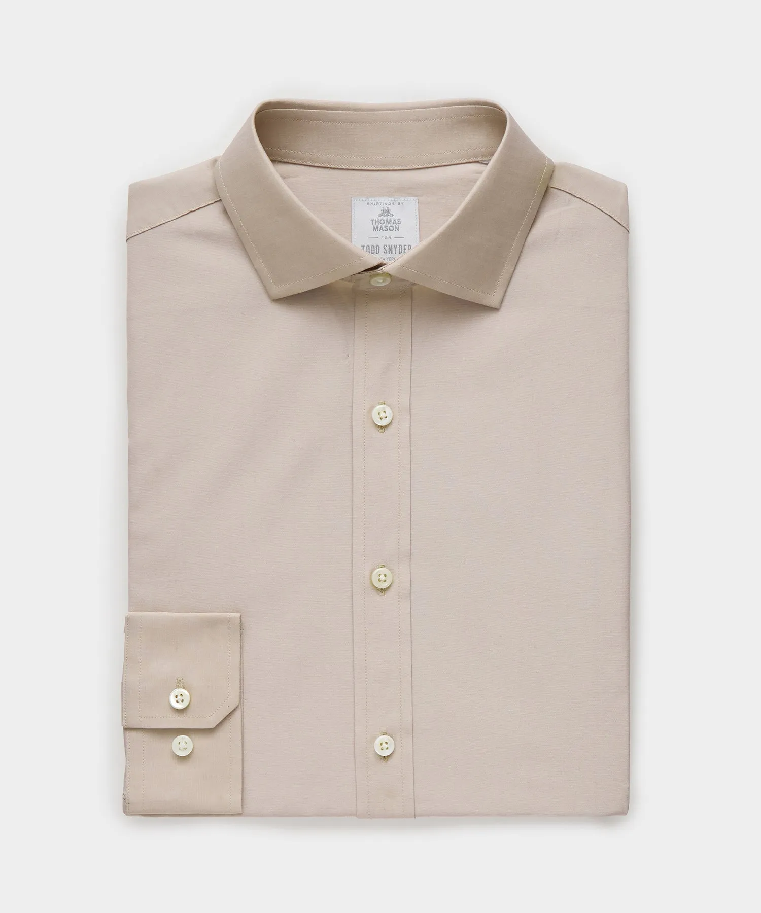 End-On-End Poplin Dress Shirt sold by Todd Snyder