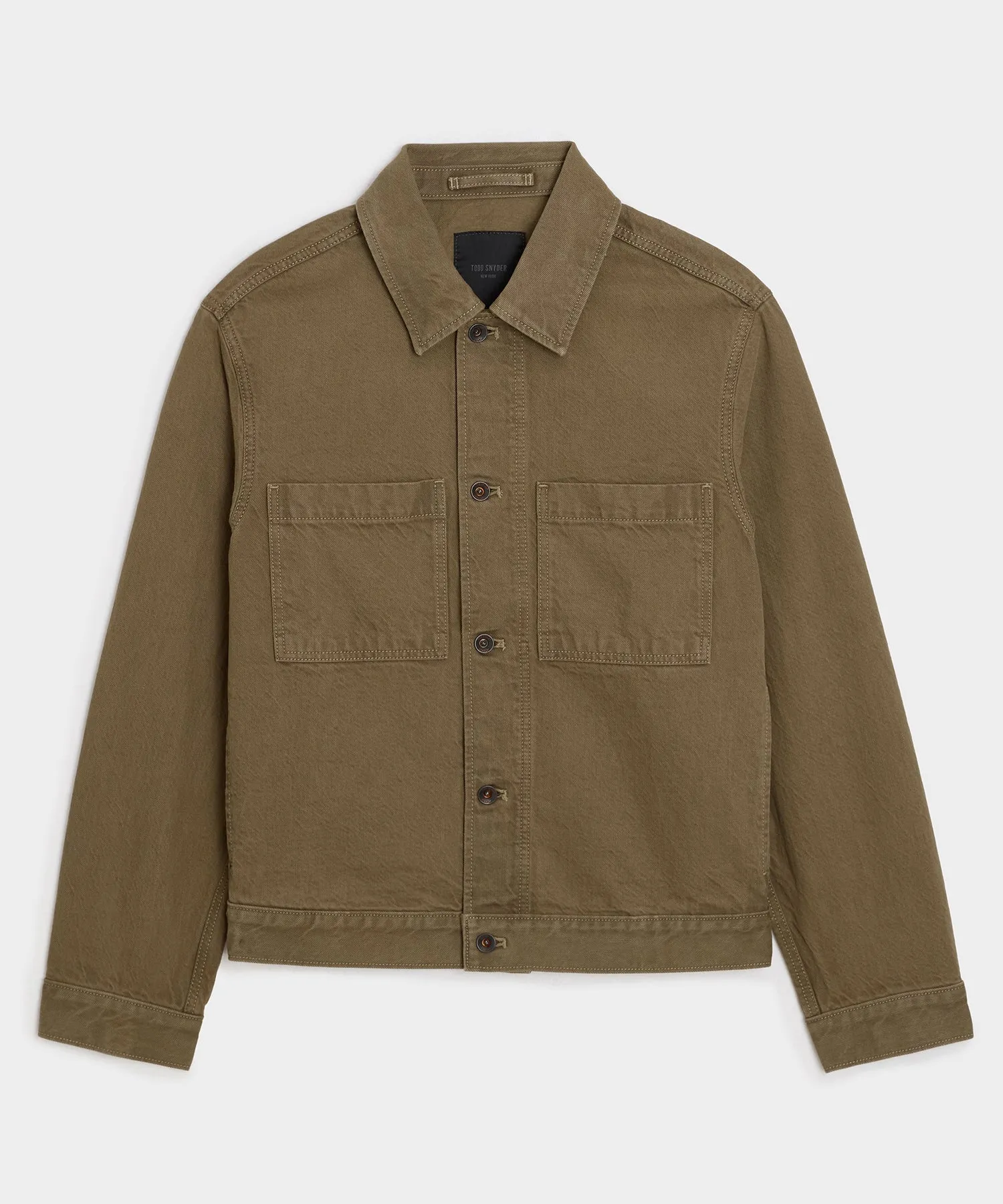 Boxy Denim Jacket sold by Todd Snyder