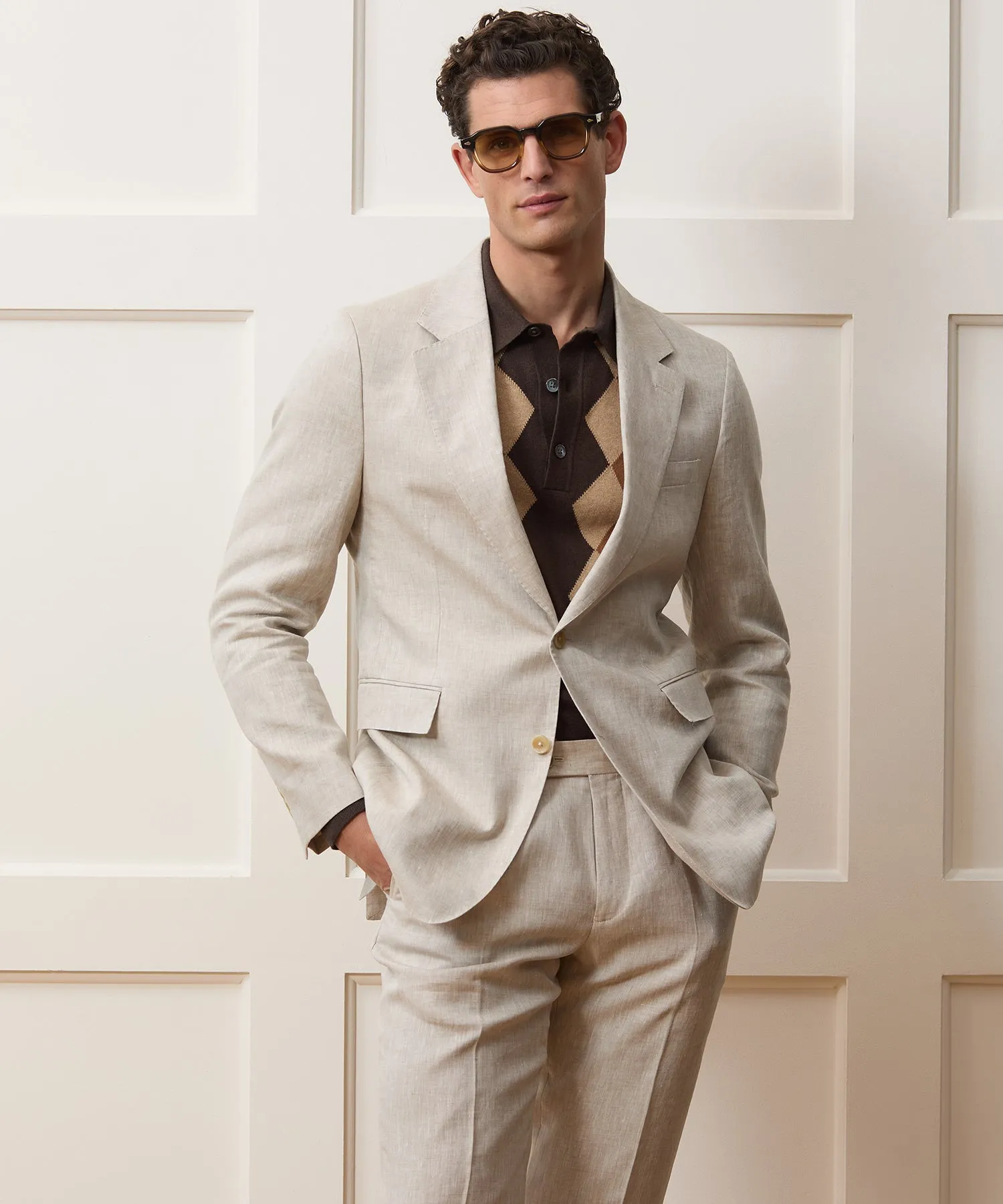 Italian Linen Sutton Suit sold by Todd Snyder product image thumbnail 2
